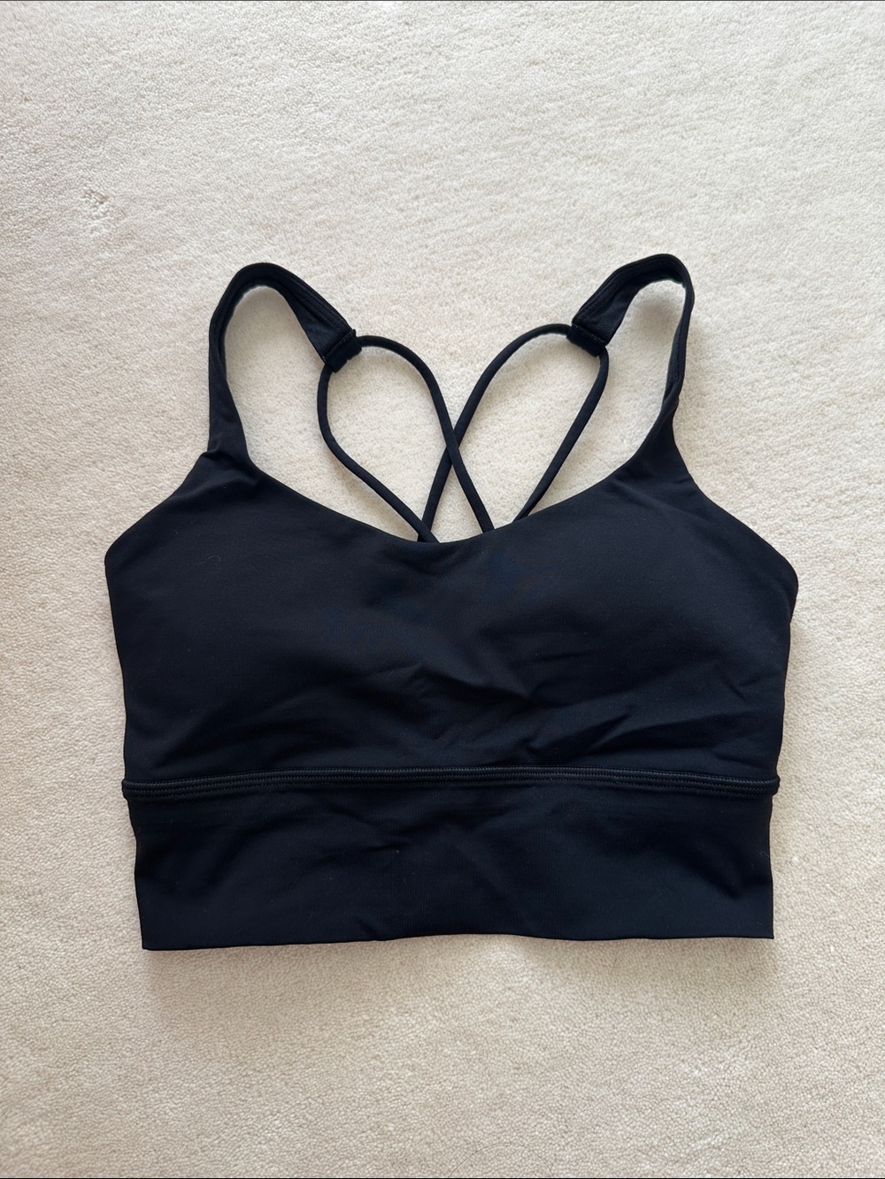 Lululemon Strappy Bra Black 2